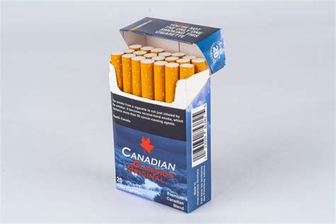 good canadian cigarettes in metal box|Canadian Classics Originals Cigarettes .